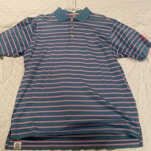 PETER MILLAR GOLF POLO MENS LARGE